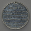 "Liberty Peace and Industry" medal