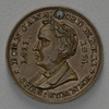 Charles Sumner bronze coin