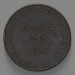 American Colonization Society token