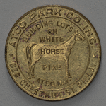 Atco Park Co. Inc. “For White Race Only” coin