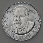 Martin Luther King "I Do Not Know What the Future Holds" coin