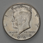 John F. Kennedy half dollar