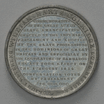  Emancipation Clause Act medal