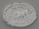 Al. W. Martin’s Greater Uncle Tom’s Cabin token