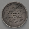 “Awarded to J.S. Rock for Artificial Teeth” medal