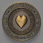 Worcester 250th anniversary medal