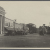 View of Main Street. Looking north. Town Hall on right. Was Mansion House (1854, 1858) and Union School (1873). Sag Harbor, Southampton