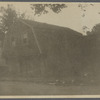 Unbrella House. East side Division Street, north of Washington Street. Built 1670. Bottom portion brick. Mrs. Burrell (1873). Sag Harbor, Southampton