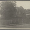 Unbrella House. East side Division Street, north of Washington Street. Built 1670. Bottom portion brick. Mrs. Burrell (1873). Sag Harbor, Southampton