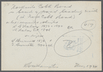 [Halsey] House. North side Cobb Road, in bend of road leading north. Water Mill, Southampton