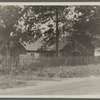 Rear of J. Haynes house. SE corner Scuttle Hole Road and second road south of Scuttle Hole, Hay Ground. Bridgehampton, Southampton