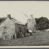 Windmill behind John Howard Payne cottage and Mulford place. East side Main Street. East Hampton, East Hampton