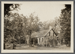 Tyler house. West side Railroad Avenue, north of Northern part of Town Road. Setauket, Brookhaven