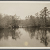 View of Mill Pond and bridge. South Haven, Brookhaven