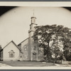 Presbyterian Church. East side Setauket Village Green. Erected 1811, dedicated May 24, 1812. Setauket Brookhaven