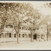 Moriches Inn. NW corner Montauk Highway and road to railroad depot. Center Moriches, Brookhaven