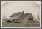 Rear view of E. Brush farmhouse. Smithtown Branch, Smithtown