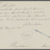 House. East side Railroad Ave., south of South Street and north of northern portion of Town Road. Opp. W.A. Overton house (1873). W.H. Edwards (1873). Setauket, Brookhaven