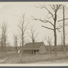 House. West side road to Middle Island, north and opp. of L. Davis house and N. Tuthill? House. Yaphank, Brookhaven