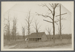 House. West side road to Middle Island, north and opp. of L. Davis house and N. Tuthill? House. Yaphank, Brookhaven