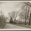 View of Main Street. West of Mill Street, looking west. J. Wilworth house, left. Mrs. Collier house, right. Yaphank, Brookhaven