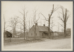 House. South side Main Street, west of School #18 and Iittle white hip roof house. Yaphank, Brookhaven