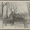 House. West side Main Street. North of Gardiner family's white house. East Hampton, East Hampton