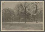View of east side Main Street. South of David's Lane and Presbyterian Church and Parsonage. East Hampton, East Hampton