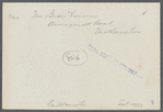 Mrs. Brown house. North side Amagansett Road, just east of Geo. Bushmill house (1873) (now N? S? Contractor). East Hampton, East Hampton
