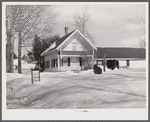 Farmhouse on main highway near Putney, Vermont