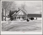 Farmhouse on main highway near Putney, Vermont