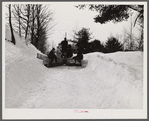 Clearing side road near Woodstock, Vermont