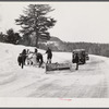 Clearing side road near Woodstock, Vermont