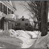 Street in Woodstock, Vermont. One of the oldest towns in New England. Woodstock, Vermont