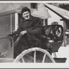 Mr. G.W. Clarke, seventy one years old farmer who has always lived in Vermont, brings butter to town to sell on Saturdays. Woodstock, Vermont