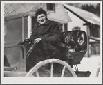 Mr. G.W. Clarke, seventy one years old farmer who has always lived in Vermont, brings butter to town to sell on Saturdays. Woodstock, Vermont
