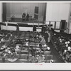 Townspeople at town meeting to ballot on whether or not intoxicating liquors should be sold in Woodstock, Vermont