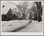 Main street looking toward center of town. Woodstock, Vermont