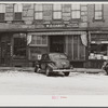 Storefronts in center of town. Woodstock, Vermont