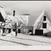 Residence closed for the winter on main street. Fryeburg, Maine