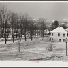Residential section in North Conway, New Hampshire