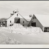 Barn on Minot's farm. Sugar Hill near Franconia, New Hampshire