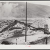 Pulp wood at paper mill. Berlin, New Hampshire