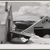 Barn on Minot's farm. Sugar Hill, near Franconia, New Hampshire