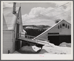 Barn on Minot's farm. Sugar Hill, near Franconia, New Hampshire