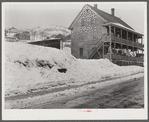 Homes in Berlin, New Hampshire, paper mill town inhabited largely by French-Canadians and Scandinavians