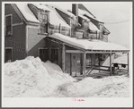 Home in Berlin, New Hampshire, paper mill town inhabited largely by French-Canadians and Scandinavians