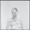 Double exposure of unidentified woman