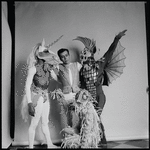 Arthur Mitchell, Nicholas Magallanes, Eugene Tanner, and Richard Thomas in John Butler's "The Unicorn, the Gorgon, and the Manticore"
