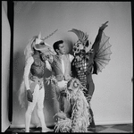 Arthur Mitchell, Nicholas Magallanes, Eugene Tanner, and Richard Thomas in John Butler's "The Unicorn, the Gorgon, and the Manticore"